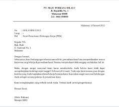 20 contoh surat notis pemberhentian kerja oleh majikan. Contoh Surat Pemutusan Hubungan Kerja Karena Sakit Contoh Surat