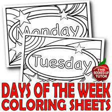 Touch device users, explore by touch or with swipe gestures. Days Of The Week Spelling By Catch Up Learning Tpt