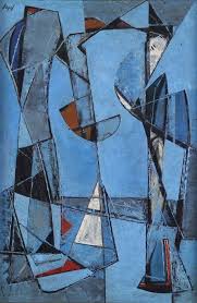 Pagan Form Seymour Fogel Abstract Painting Abstract Painting