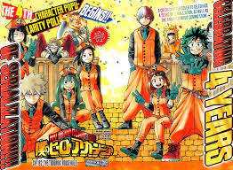 Leer manga gratis y simultáneamente. 4th Year Anniversary Hero Academia Characters Bnha Official Art My Hero Academia Tsuyu