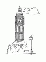 Angleterre Big Ben Disegni Da Colorare Colori
