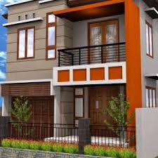 Konsistensikanlah warna putih pada tiang, jendela atau pintu agar rumah tetap terlihat hidup. Contoh Cat Rumah Minimalis Tampak Depan Missysassylaby You