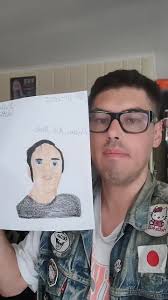 I drew a picture of my brother Duane Ash Shole.😎🔥 #duane