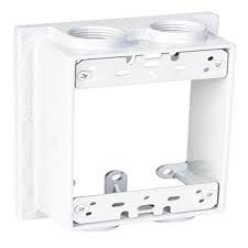 Double gang + power grabcad. Taymac Se450wh Weatherproof Box Extension 1 Gang 4 1 2 Inch Outlets White Amazon In Industrial Scientific