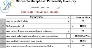 Minnesota multiphasic personality inventory (mmpi) diterbitkan pada tahun 1940. Populer 13 Tes Mmpi Dan Pembahasannya Paling Update