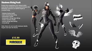 The fortnite last laugh bundle and joker skin hasn't appeared as part of the regular shop update. New Shadow Legends Showcase Dubs Youtube Dark Legends Fortnite Shadow