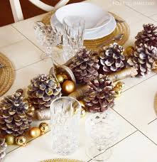 Golden Christmas Tischdeko In Gold Mrs Greenery Tischdeko Weihnachten Gold Weihnachten Weihnachtsdekoration
