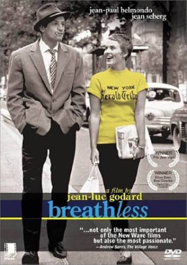 Amazon.com: Breathless : Jean-Paul Belmondo, Jean Seberg, Daniel Boulanger,  Jean-Pierre Melville, Henri-Jacques Huet, Van Doude, Claude Mansard,  Jean-Luc Godard, Richard Balducci, Roger Hanin, Jean-Louis Richard, Liliane  David, Jean-Luc Godard, Franois ...