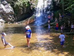 Turn right onto hwy 268 west, go one mile and turn right. Hiking In Hanging Rock State Park