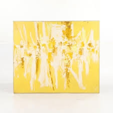 Etta Benjamin Cien Abstract Oil Painting in United States