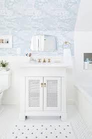 Find your perfect bathroom wallpaper with these innovative new ways to add pattern to your space. 28 Bathroom Wallpaper Ideas Best Wallpapers For Bathrooms