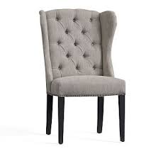 Thayer Tufted Wingback Dining Chair Wingback Dining Chair Havenly Dining Room Nailhead Trim Dining Chairs
