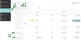 I Have A Large Number Of Domains Listed In My Account How Do I Manage Them