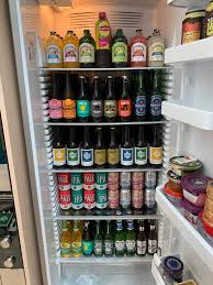 The wii balance board is the perfect solution. The Way The Drinks Are Stacked In This Beer Fridge Oddlysatisfying