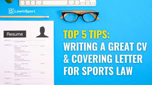 Cover letter tips & tricks. Top 5 Tips Writing A Great Cv Covering Letter For Sports Law Applications Lawinsport