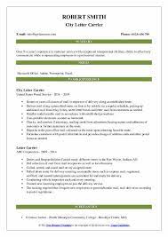 Carrier synchronization is the process by which a receiver adapts the frequency and phase of its local carrier oscillator with those of the received signal. Letter Carrier Resume Samples Qwikresume