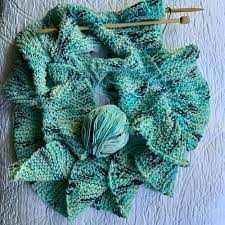 Free scarf knitting patterns that keep you cozy with thick warm fabric created with cables, textured stitches, or bulky yarns. Skinny Ruffle Scarf Free Knitting Pattern New England S Narrow Road