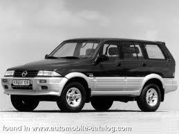Image result for Monaco Black 1997 SsangYong
