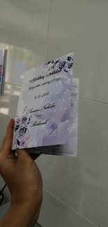 Dalam pakej ruby ini anda layak untuk menerima. Kad Kahwin Murah Murah Print