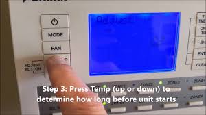 These are the most common daikin air conditioner fault codes and the recommended daikin air conditioner troubleshooting for selected issues: Tutorial 8 How To Set Simple On And Off Timer On Daikin Zone Controller Youtube