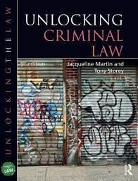Unlocking criminal law will help you grasp the main concepts of the subject with ease. Unlocking Criminal Law By Jacqueline Martin