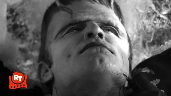 Frankenstein Meets the Wolfman (1943) - The Wolf Man Frees Frankenstein  Scene | Movieclips