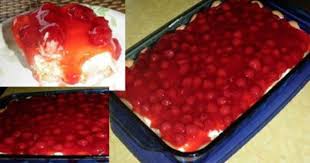 Great Deep South Recipes Layered Cherry Pudding Layered Pudding Delight Pudding Desserts Layered Vanilla Pudding