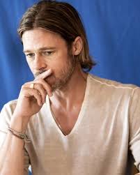 Bradpitfans On Instagram Bradpitt Bradpittfans Bradpittdaily Hollywood Angiejoliepitt Handsome Brad Pitt Brad Pitt Hair Brad Pitt Long Hair