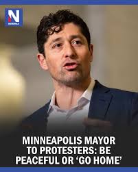 I'M CALLING FOR PEACE": Minneapolis Mayor Jacob Frey struck a more  conciliatory tone regarding protests tied to ICE operations, calling for  peace after a second shooting involving a federal officer in less