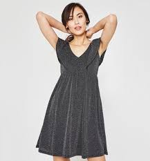 Metallic Dress Silver Promod Fashion Metallic Dress Dresses