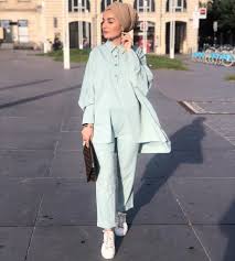He told us white never goes out of style and gray is a great accent color. All The Ways To Wear Fresh Mint Outfit Trends Hijab Fashion Inspiration