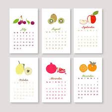 2012 Fruit Illustration Calendar From Le Papier Studio Calendar Round Calendar Meal Calendar