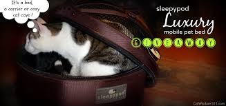 Looking for the best dog bed on the market? Sleepypod Luxury Pet Carrier Giveaway Cat Wisdom 101 Everything Feline Since 2011