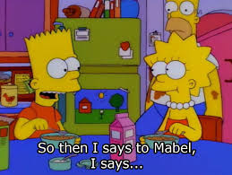 Snicker Snicker The Simpsons Matt Groening Simpson