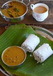 Puttu Recipe Kerala Style How To Make Puttu Kerala Rice Puttu Padhuskitchen Recipe Breakfast Recipes Indian Puttu Recipe Indian Food Recipes Vegetarian