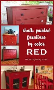 Mommyenvy Com Red Chalk Paint Chalk Paint Furniture Red Painted Furniture