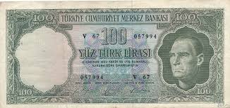 Yara ya da çıban yangısı. Turkei 100 Lira 1930 Merkez Bankasi Serie V Ma Shops