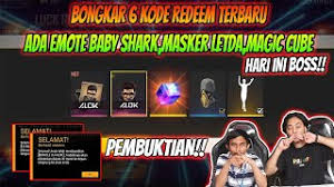 Kode redeem ff6m1l8sqauy salah satu dari sekian banyaknya kode redeem ff yang bisa kamu gunakan sebagai alternatif untuk mendapatkan berbagai item ff secara gratis ff. Bongkar 6 Kode Redeem Free Fire Terbaru Hari Ini 2021 Kode Redeem Ff Resmi Dari Garena Free Fireçš„youtubeè§†é¢'æ•ˆæžœåˆ†æžæŠ¥å'Š Noxinfluencer