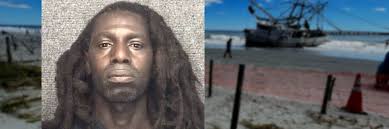 Man arrested after attempting to climb onto grounded shrimp boat, MBPD  officials say