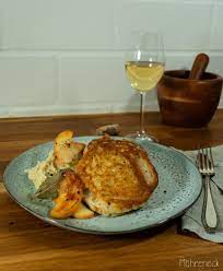 Sellerie Schnitzel Mit Kartoffelstampf Und Lorbeerapfeln Kartoffelstampf Schnitzel Zubereiten Steckruben Rezepte