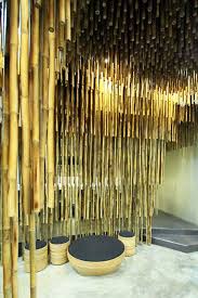 They will spread and take over a space. Thousands Of Bamboo Rods Hang From The Ceiling Like Stalactites To Divide The Space Inside This Bangkok Hair Salon Bamboo Poles Bamboo Design Bamboo Ceiling