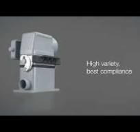 Standard, Rectangular Hood, size 57.27, 2 Pegs, Side .75-NPT cable entry,  High Construction