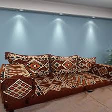 Go maximal with a mix of accent pillows and throw pillows. Spirit Home Interiors Floor Chair Floor Seat Sofa Floor Couch Corner Sofa Sofa Sofa Sofa Sofa Sofa Bed Oriental Sitting Area Arabic Majlis Amazon De Home Kitchen