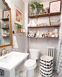 Before After A Gloomy Bathroom Brightens Up See How This Blogger Freshened Up Her Din Small Bathroom Furniture Classic Small Bathrooms Small Bathroom Decor