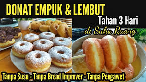 Donat empuk lembut dengan white ring 9 langkah yang enak donat kentang yang lembut ini gampang bikinnya. Resep Donat Empuk Dan Lembutçš„youtubeè¦–é »æ•ˆæžœåˆ†æžå ±å'Š Noxinfluencer