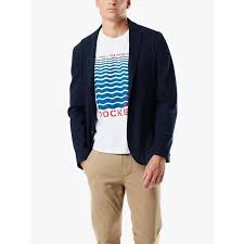Le blazer homme bleu marine est indémodable. Blazer Bleu Marine Homme Cdiscount