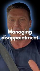 Things don’t always work out the way you think they should but it’s the way  you manage it that matters