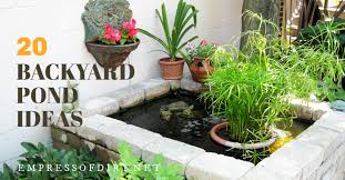 Ceramic cascade outdoor bird bath fountain. 20 Beautiful Backyard Pond Ideas For All Budgets