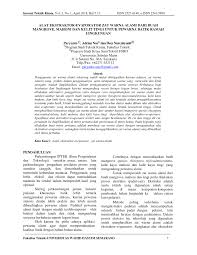 Klik di sini untuk informasi file lengkap contoh judul karya ilmiah tentang lingkungan selengkapnya. Pdf Artikel Pada Jurnal Ilmiah Teknik Kimia Paryanto Adrian Nur Desy Nurcahyanti
