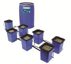 Flo N Gro Drip N Gro Dual Top Feed Drip System W Reservoir 6 Site Big Grow Hydroponics